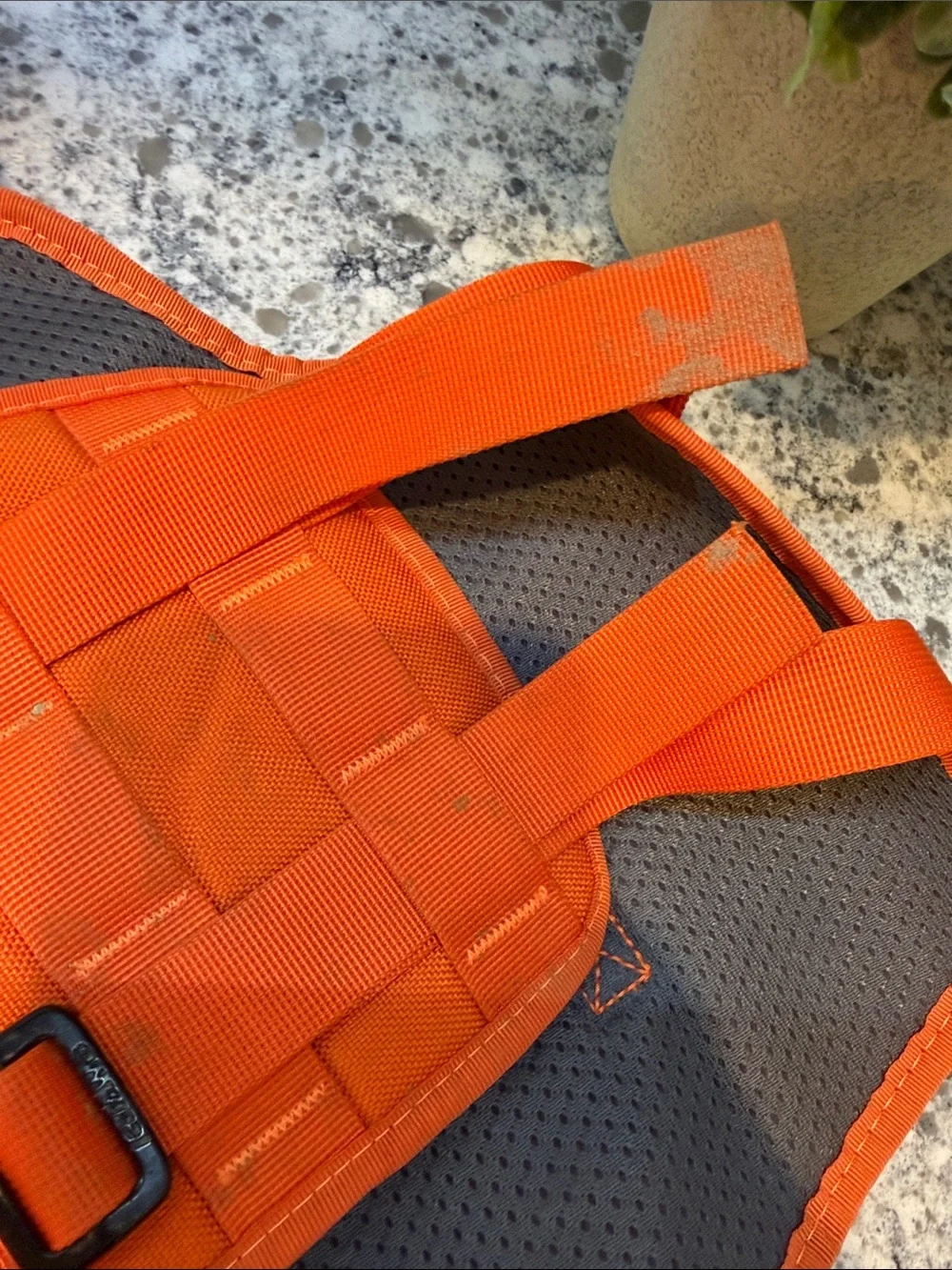 icefang tactical dog harness Small size Blaze orange